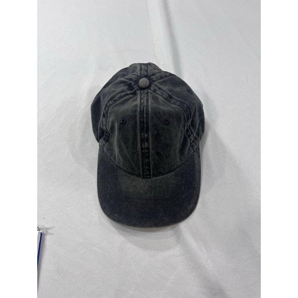 Women’s Infinity Brand Black Factory Distressed Hat / Cap Adjustable- NWT